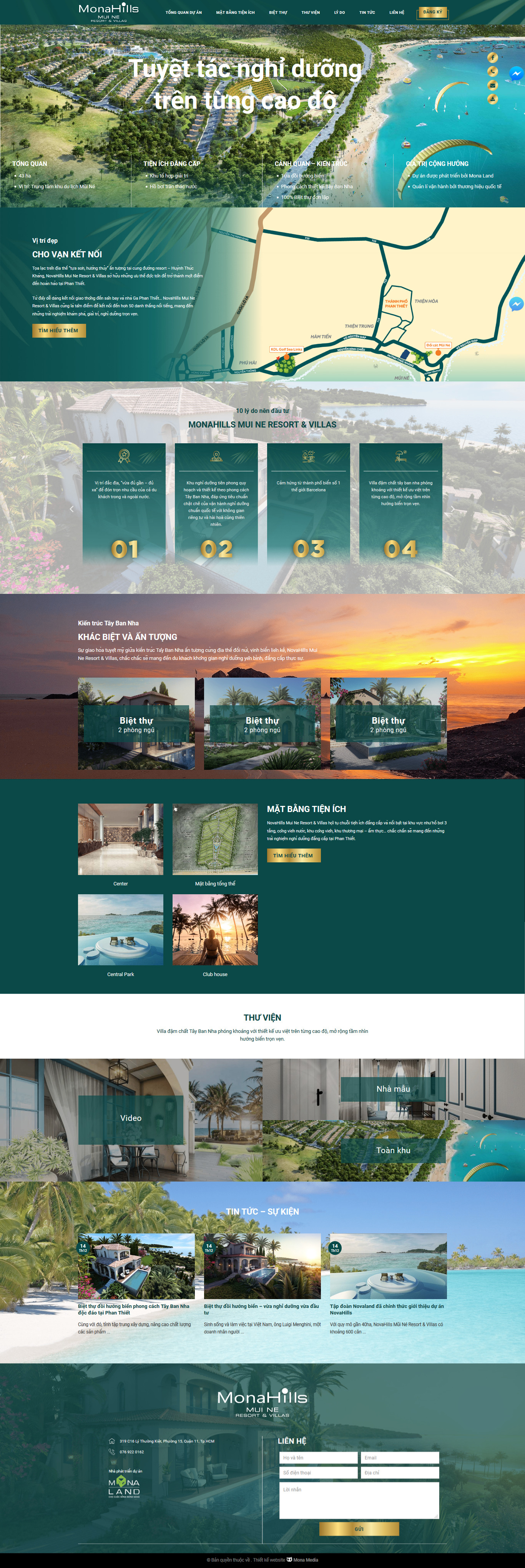 Thiết kế website, thiết kế landing page giới thiệu bất động sản nổi bật Thiết kế website, thiết kế landing page giới thiệu bất động sản nổi bật