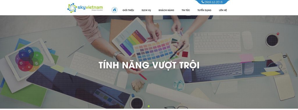 Công ty xây dựng website Sky VIệt Nam 
