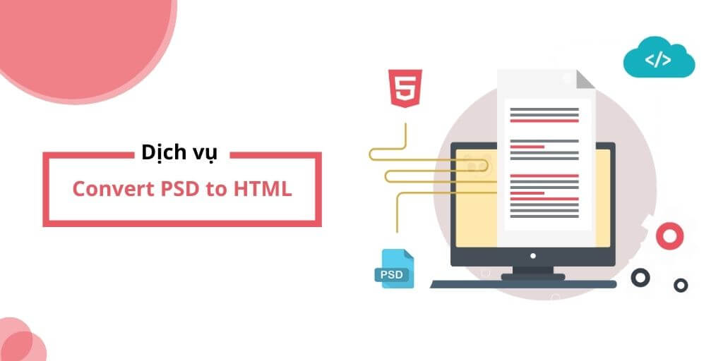 Dịch vụ cắt HTML - convert PSD to HTML