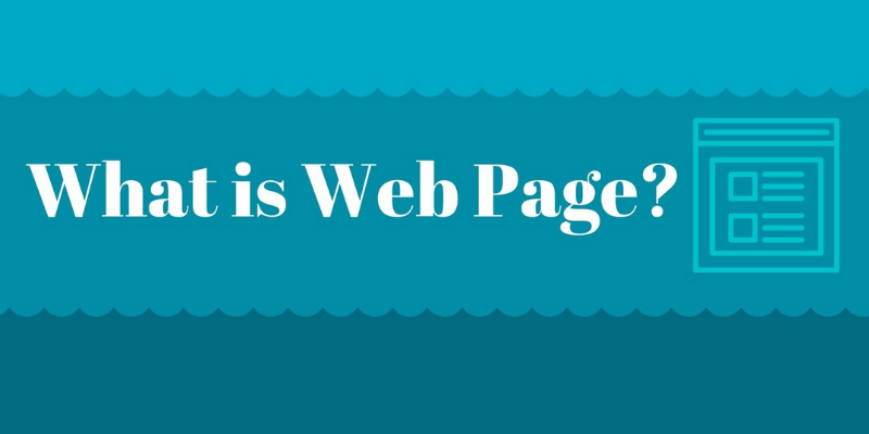 what is web page