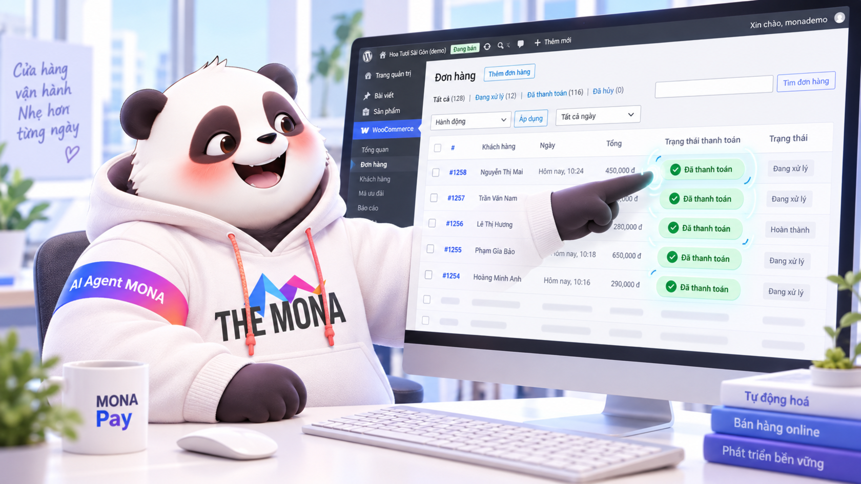 cổng thanh toán cho theme website wordpress tích hợp dễ dàng